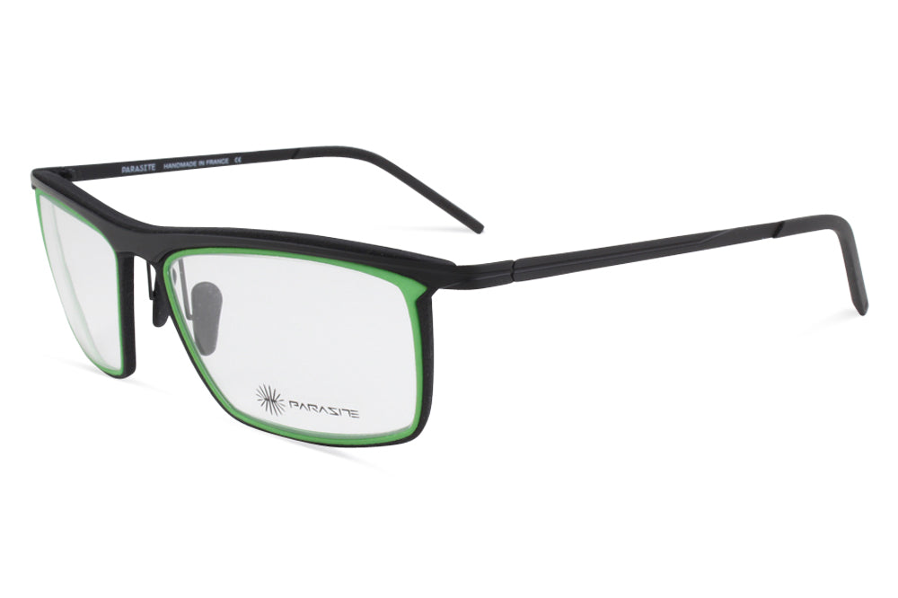 Parasite Eyewear - Quantiq 1 (Anti-Matter) Eyeglasses Black-Green (C52M)