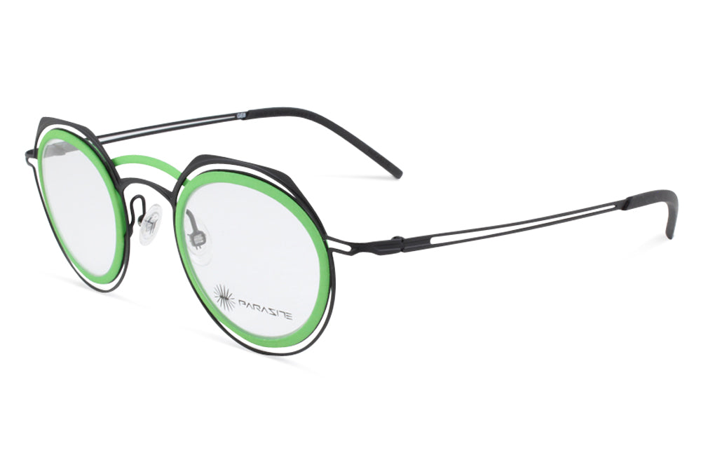 Parasite Eyewear - Genome 8 (Anti-Matter) Eyeglasses Black-Green