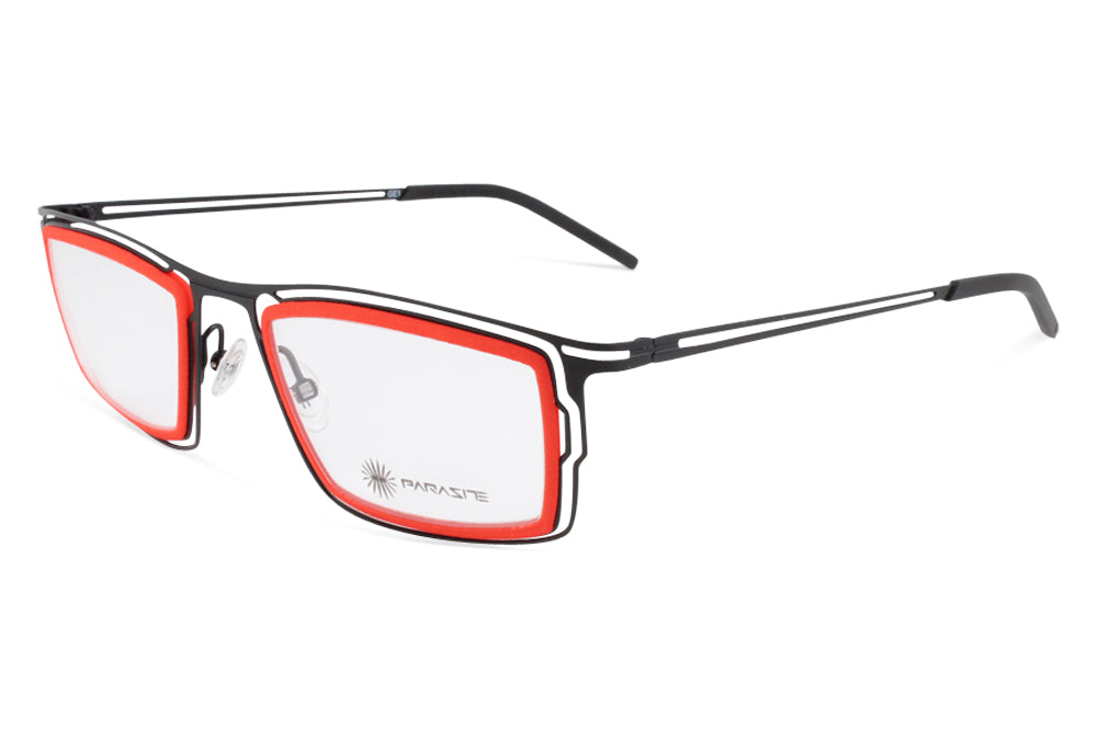 Parasite Eyewear - Genome 1 (Anti-Matter) Eyeglasses Black-Red