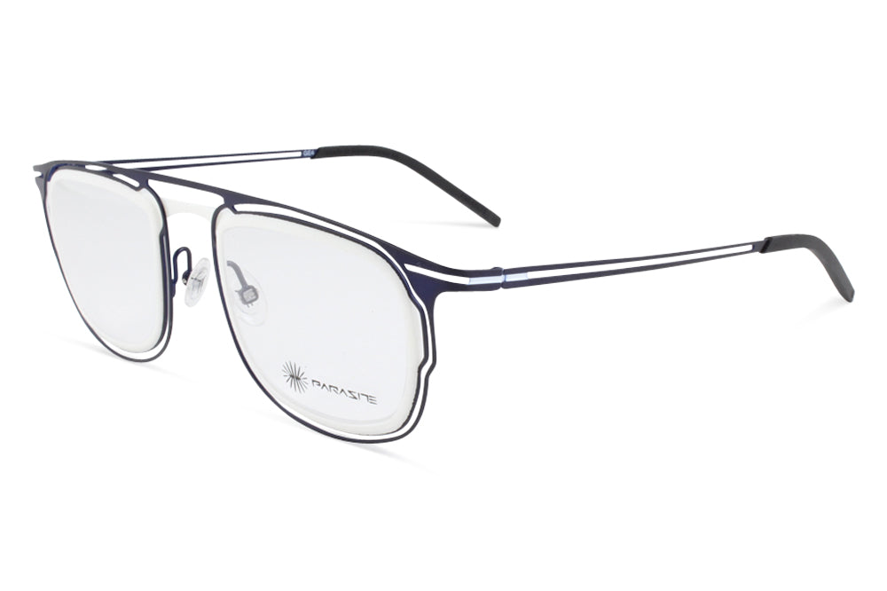 Parasite Eyewear - Genome 4 (Anti-Matter) Eyeglasses Navy-White