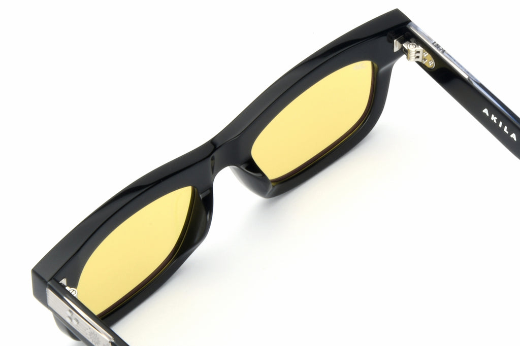 AKILA® Eyewear - Jubilee Sunglasses Black w/ Yellow Lenses