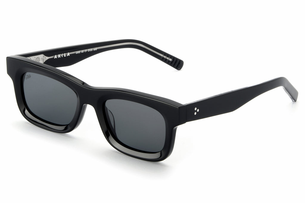 AKILA® Eyewear - Jubilee Sunglasses Black w/ Black Lenses
