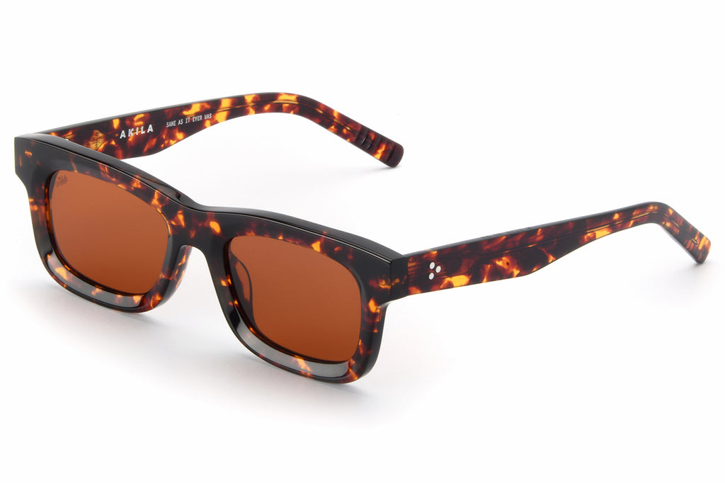 AKILA® Eyewear - Jubilee Sunglasses Tortoise w/ Amber Lenses
