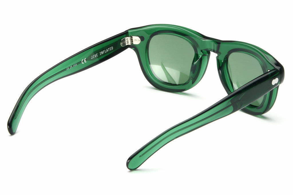 AKILA® Eyewear - Jive_Inflated Sunglasses Green w/ Green Lenses