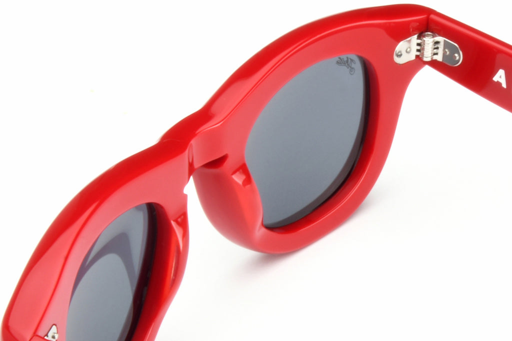AKILA® Eyewear - Jive_Inflated Sunglasses Red w/ Black Lenses