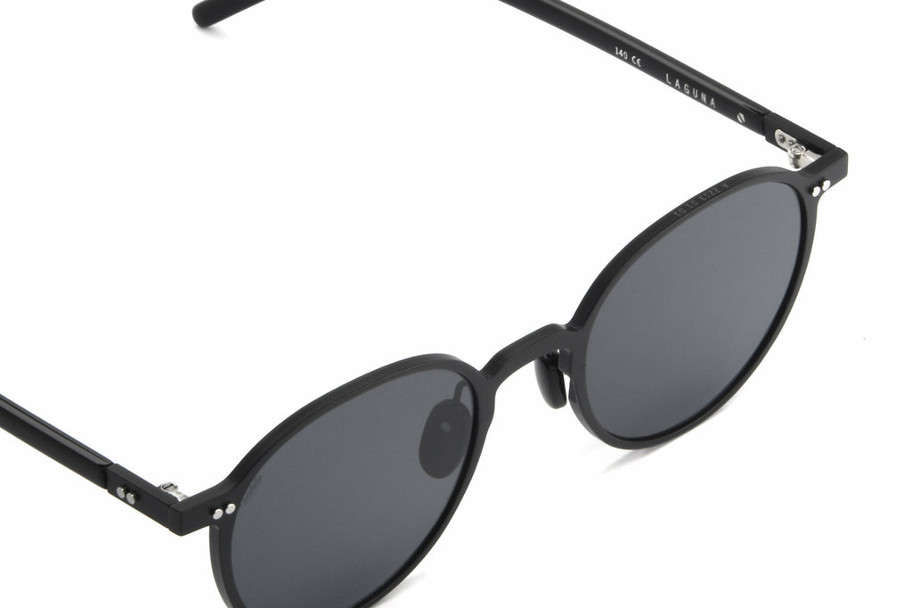 AKILA® Eyewear - Laguna Sunglasses Matte Black w/ Black Lenses