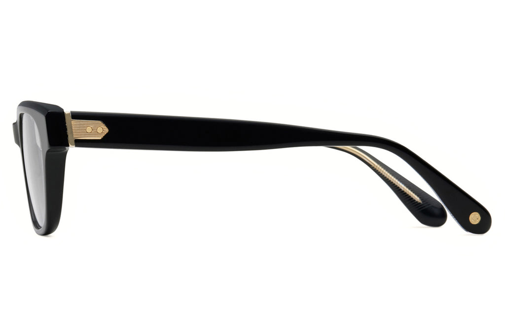 Lunetterie Générale - Aesthete Eyeglasses Black/14k Gold (Col.l)