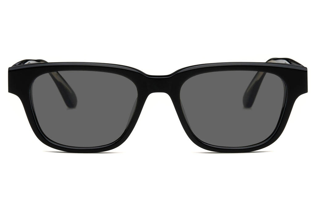 Lunetterie Générale - Aesthete Sunglasses Black/14k Gold with Grey Lenses (Col.l)