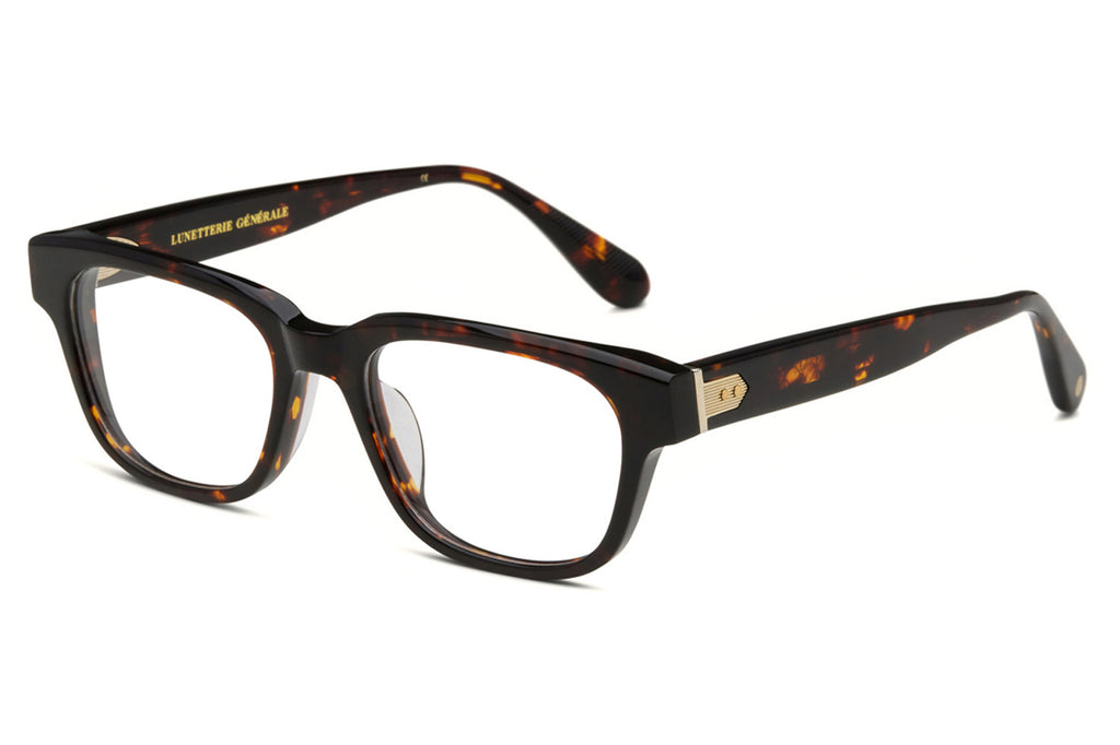 Lunetterie Générale - Aesthete Eyeglasses Dark Havana/14k Gold (Col.ll)