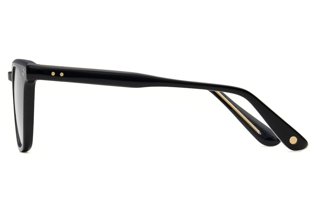 Lunetterie Générale - Amour Propre Eyeglasses Black/14k Gold (Col.l)