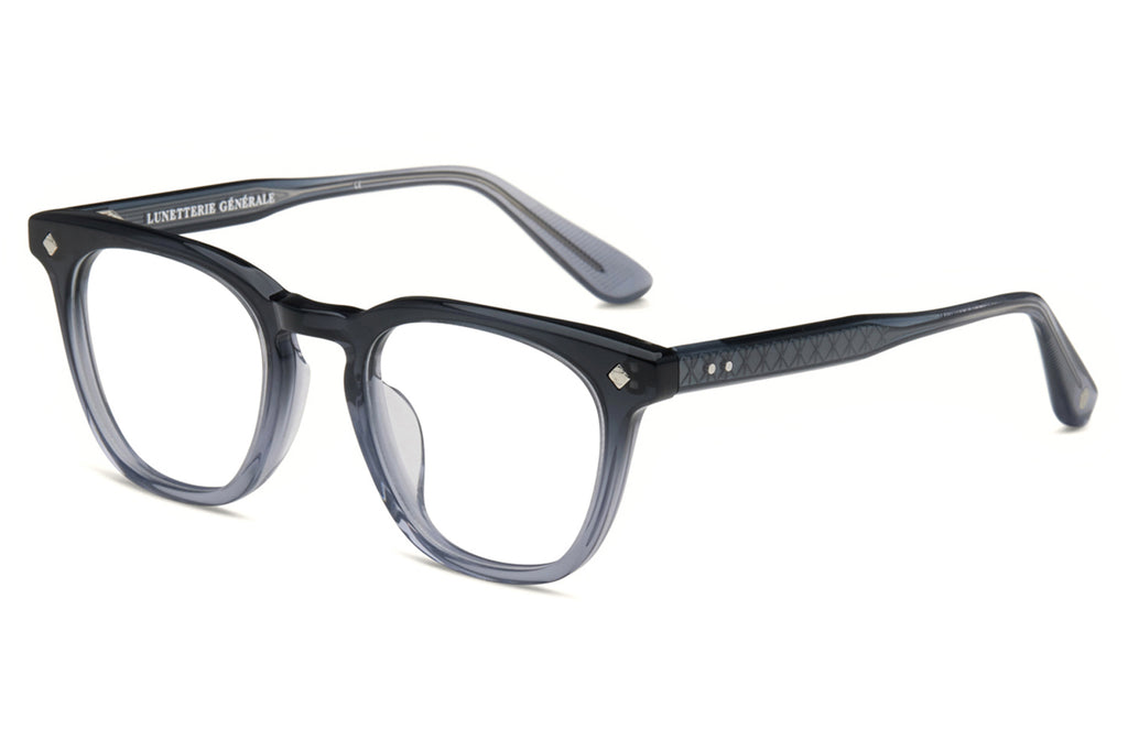 Lunetterie Générale - Amour Propre Eyeglasses Gradient Grey Crystal/Palladium (Col.lV)