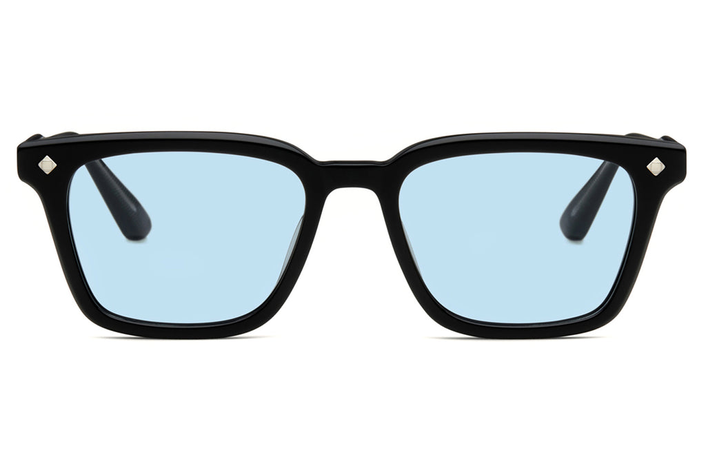 Lunetterie Générale - Architect Sunglasses Black/Palladium with Light Blue Lenses (Col.l)