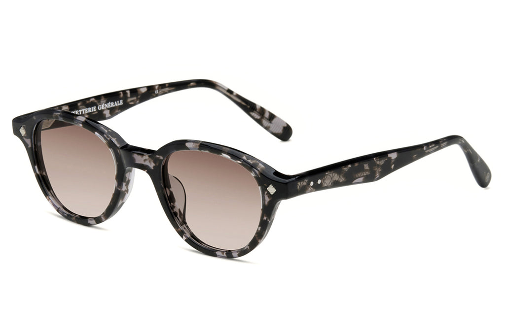 Lunetterie Générale - Bon Vivant Sunglasses Light Tortoise/Palladium with Gradient Light Brown 