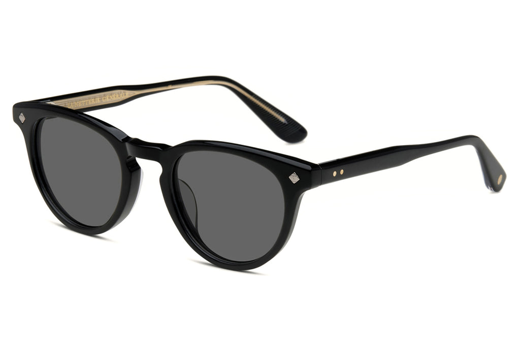 Lunetterie Générale - Casablanca Sunglasses Black/14k Gold with Grey Lenses (Col.l)