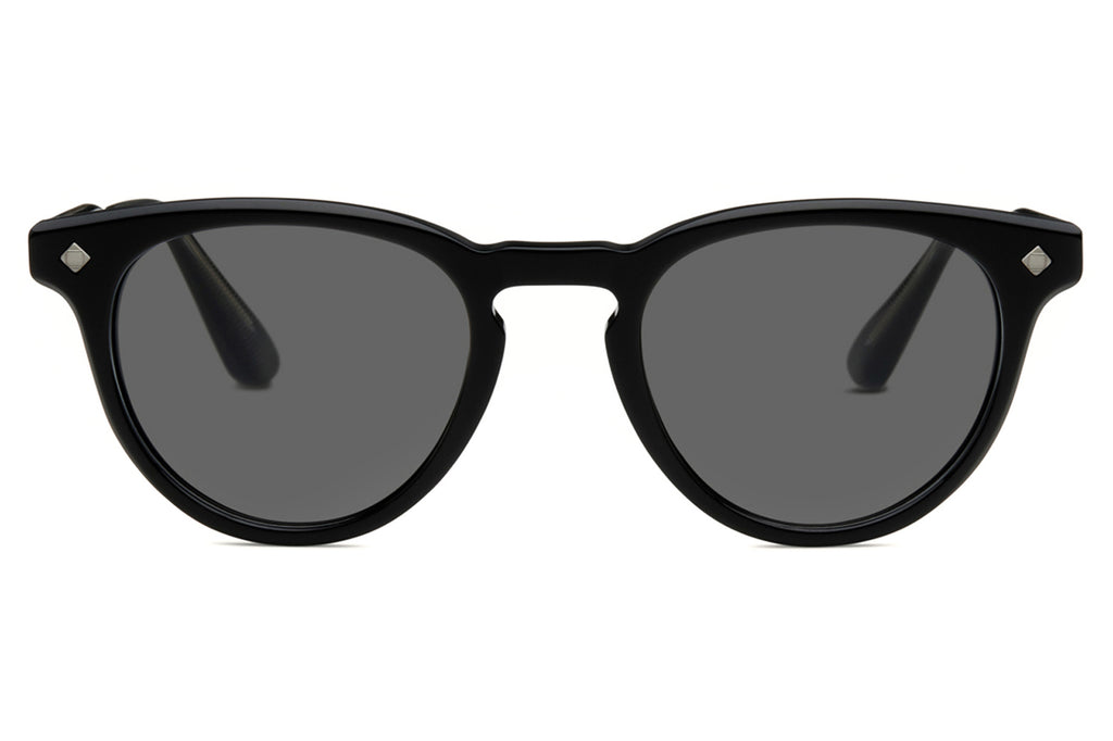 Lunetterie Générale - Casablanca Sunglasses Black/14k Gold with Grey Lenses (Col.l)