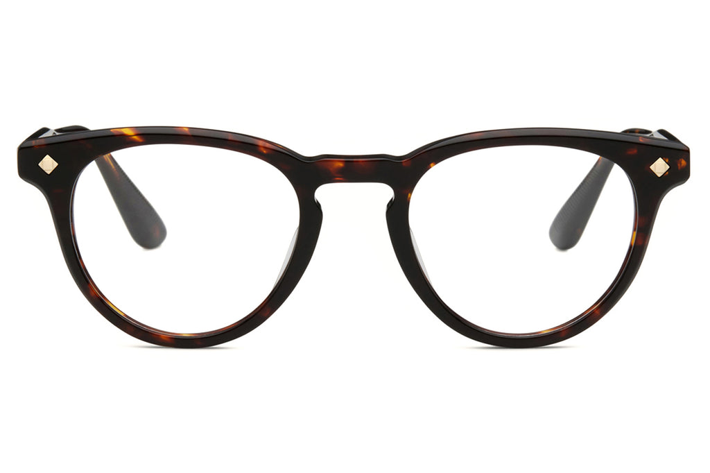 Lunetterie Générale - Casablanca Eyeglasses Dark Havana/14k Gold (Col.ll)