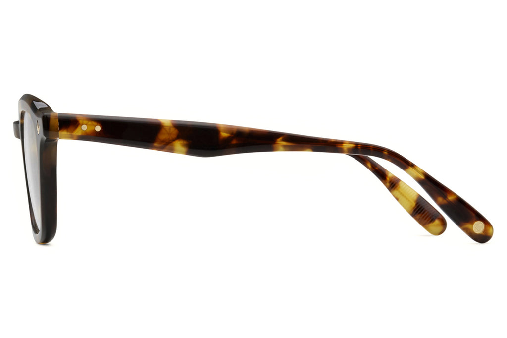 Lunetterie Générale - Cognac Eyeglasses Medium Tortoise/14k Gold (Col.ll)
