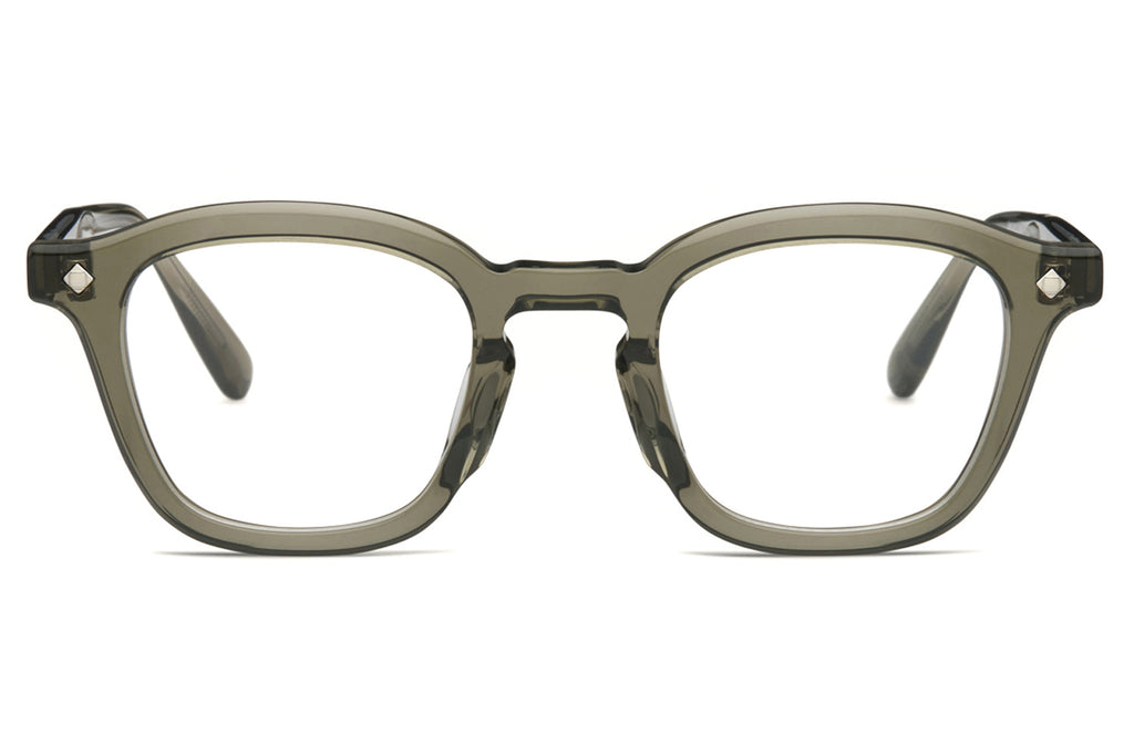 Lunetterie Générale - Cognac Eyeglasses Smoked Green Crystal/Palladium (Col.lll)