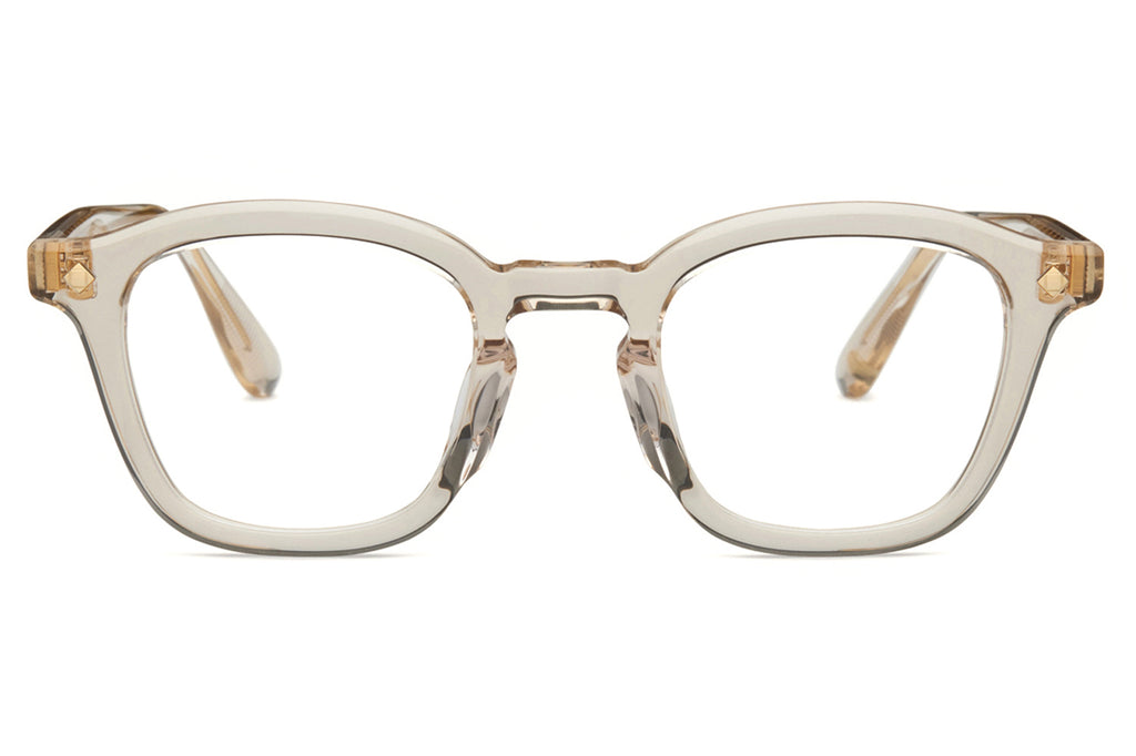 Lunetterie Générale - Cognac Eyeglasses Smoked Crystal/18k Gold (Col.V)