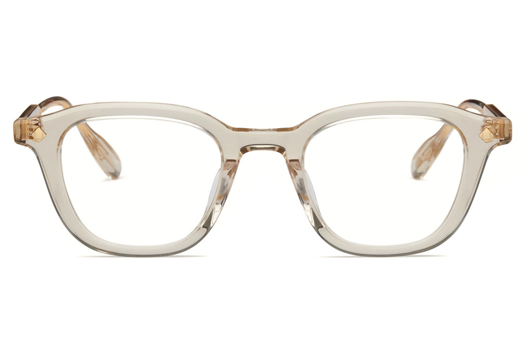 Lunetterie Générale - Enigma Eyeglasses Smoked Crystal/18k Gold (Col.V)