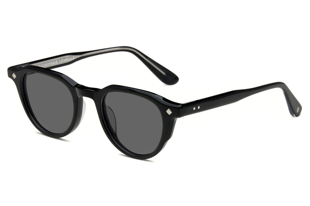 Lunetterie Générale - Enfant Terrible Sunglasses Black/Palladium with Grey Lenses (Col.l)