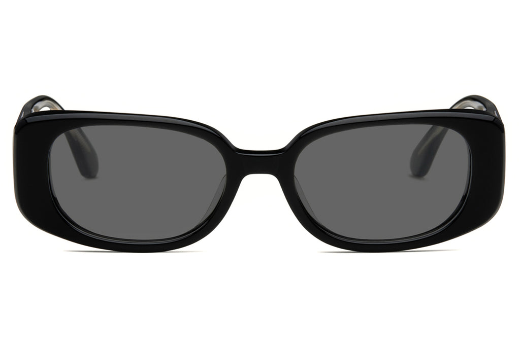 Lunetterie Générale - Muse Sunglasses Black/14k Gold with Grey Lenses (Col.l)