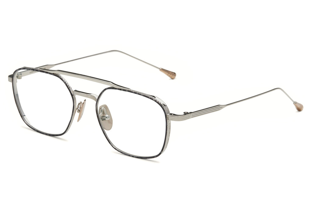 Lunetterie Générale - Route 66 Eyeglasses Palladium/Black Tortoise/White Gold (Col.ll)