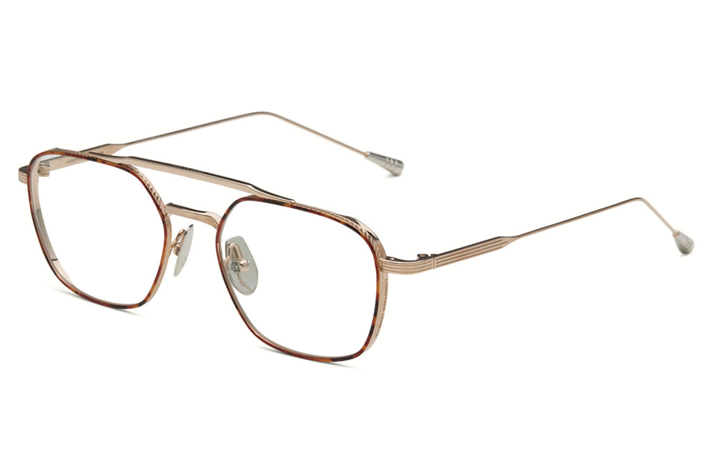 Lunetterie Générale - Route 66 Eyeglasses White Gold/Tortoise/Palladium (Col.lll)