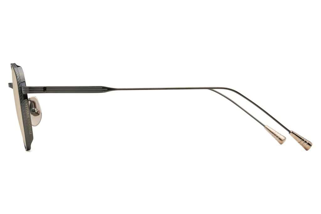 Lunetterie Générale - Studio 54 Sunglasses Gunmetal/18k Gold with Bronze Lenses (Col.l)