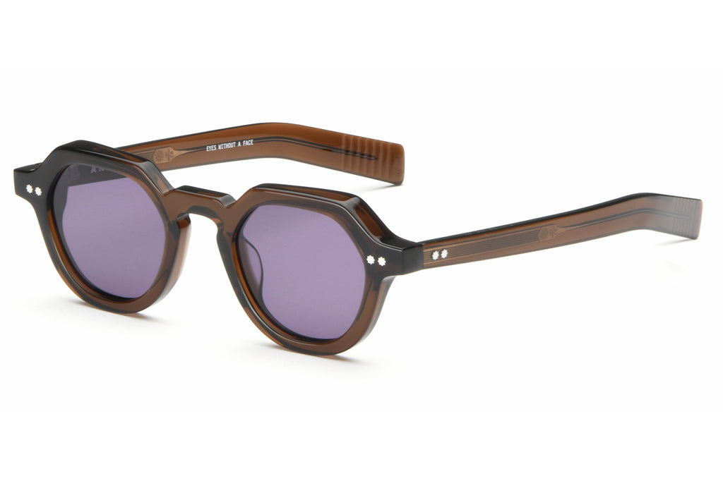 AKILA® Eyewear - Lola Sunglasses Brown w/ Purple Lenses