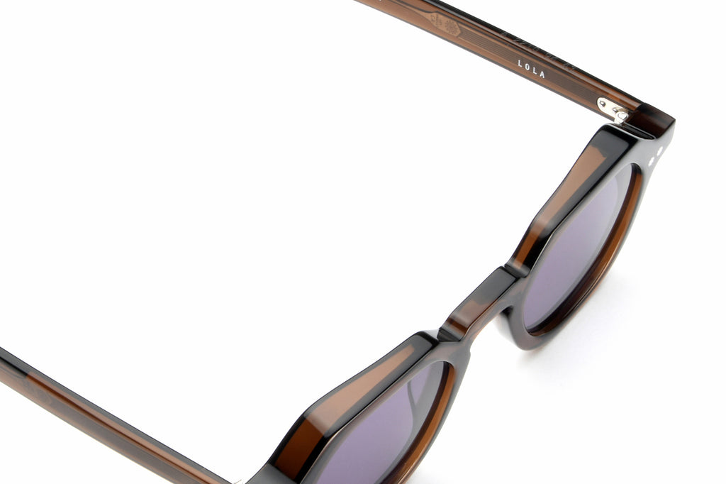 AKILA® Eyewear - Lola Sunglasses Brown w/ Purple Lenses