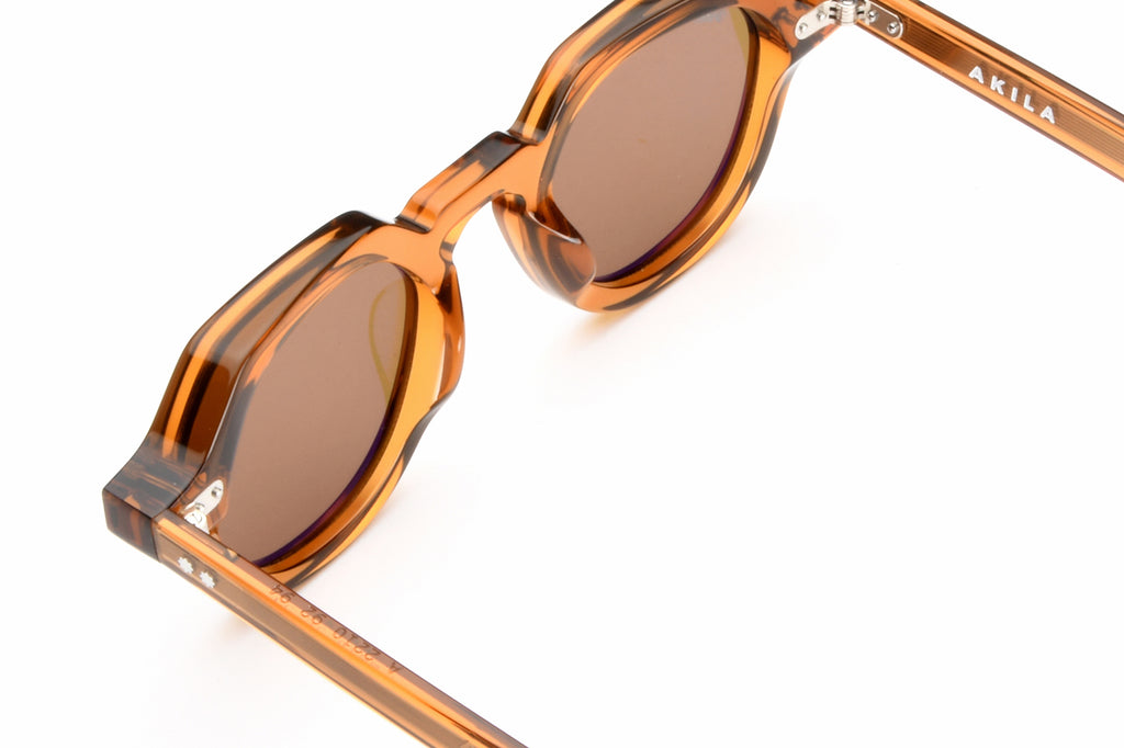 AKILA® Eyewear - Lola Sunglasses Caramel w/ Brown Lenses