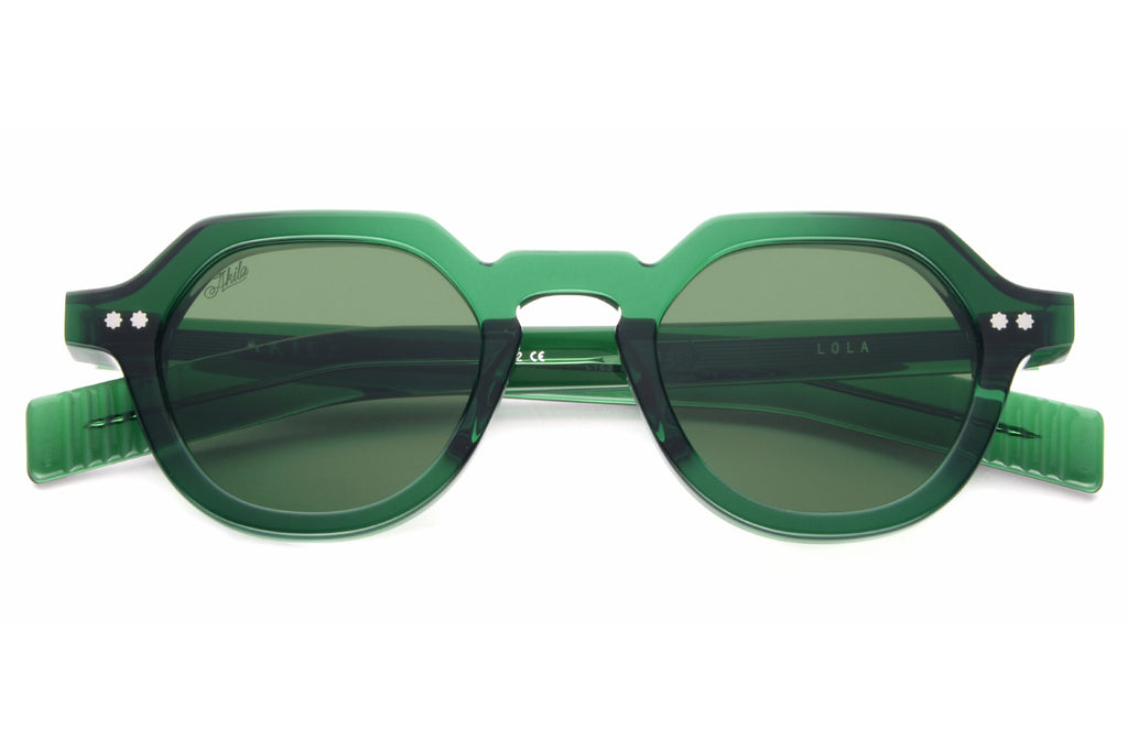 AKILA® Eyewear - Lola Sunglasses Green w/ Green Lenses