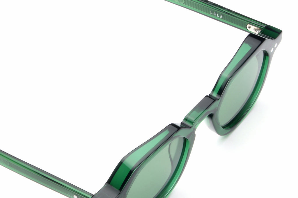 AKILA® Eyewear - Lola Sunglasses Green w/ Green Lenses