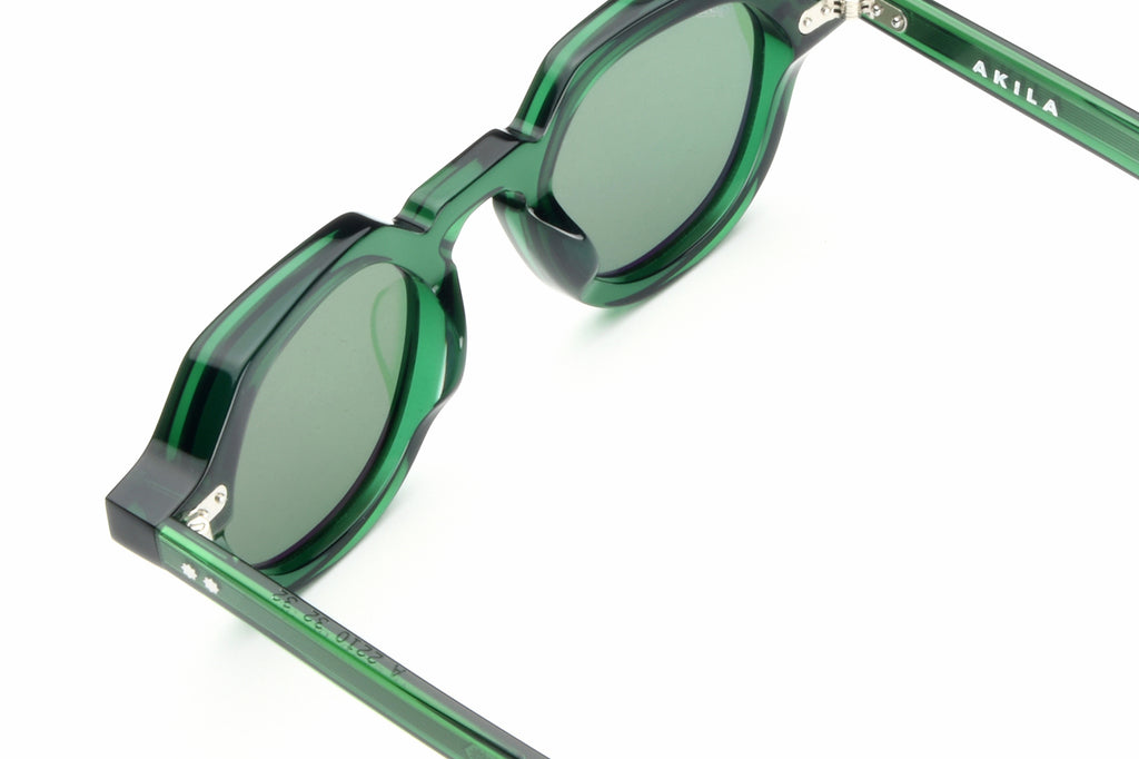 AKILA® Eyewear - Lola Sunglasses Green w/ Green Lenses