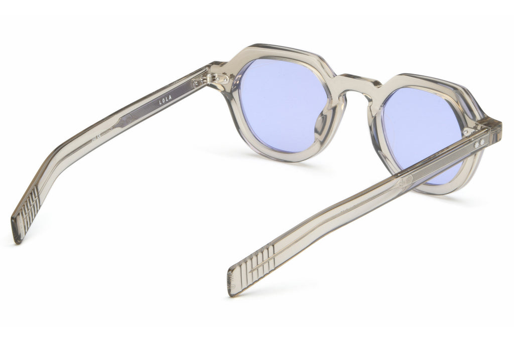 AKILA® Eyewear - Lola Sunglasses Warm Grey w/ Lavender Lenses