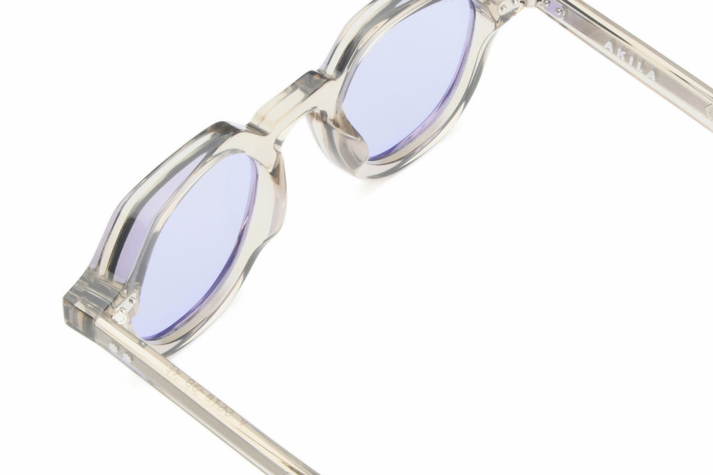 AKILA® Eyewear - Lola Sunglasses Warm Grey w/ Lavender Lenses