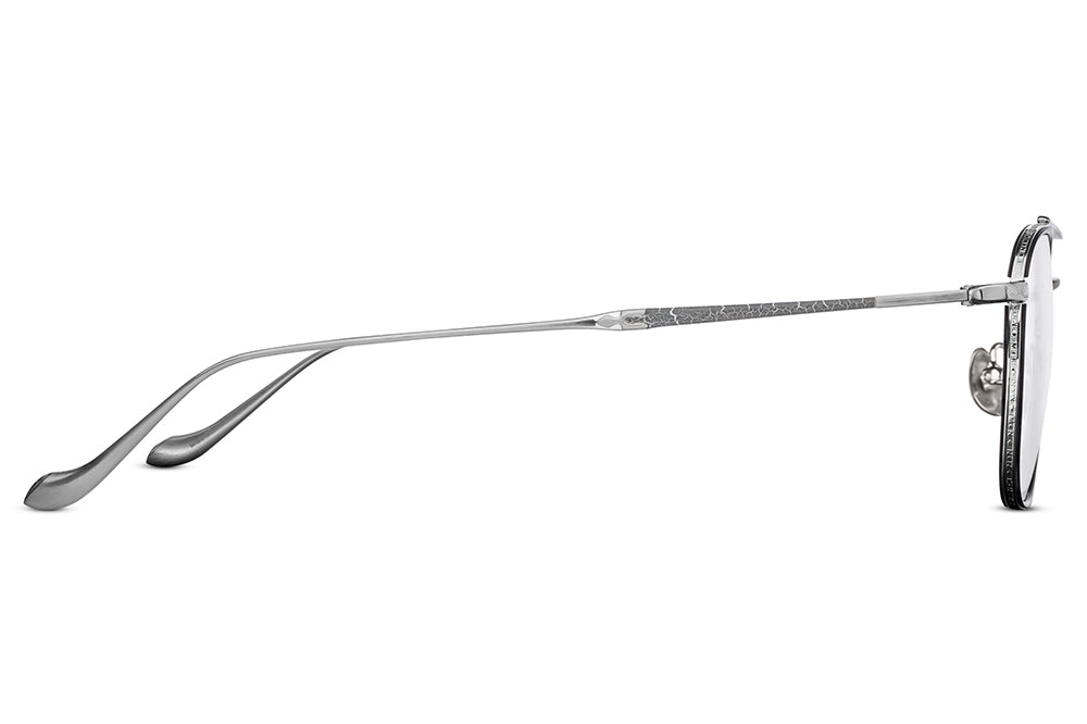 Matsuda Eyewear - M3077 Eyeglasses Matte Grey Crystal-Brushed Silver