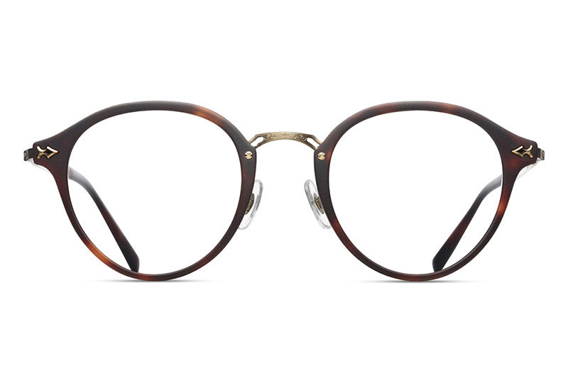 Matsuda Eyeglasses - M2029 Matte Dark Tortoise Front