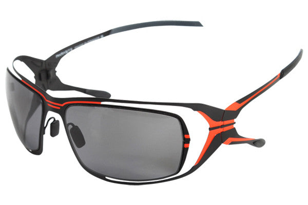 Parasite Eyewear - Mercure 2 Sunglasses Black-Orange-Grey Polarized (C13P)
