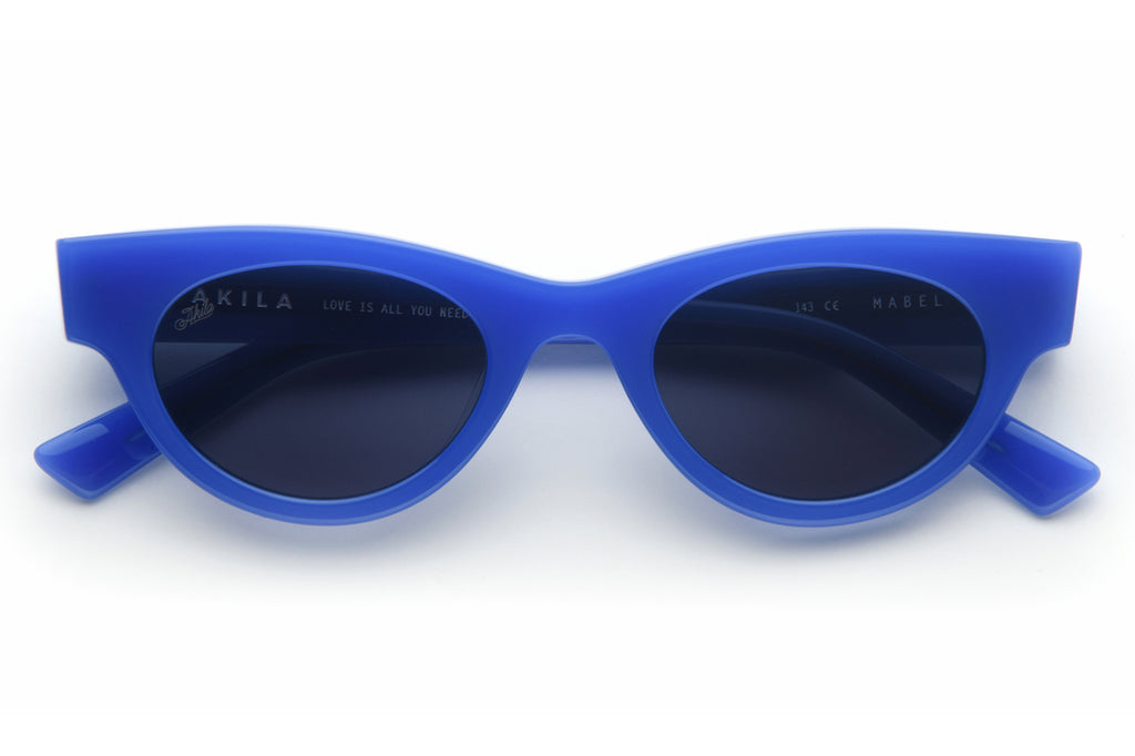 AKILA® Eyewear - Mabel Sunglasses Blue w/ Black Lenses
