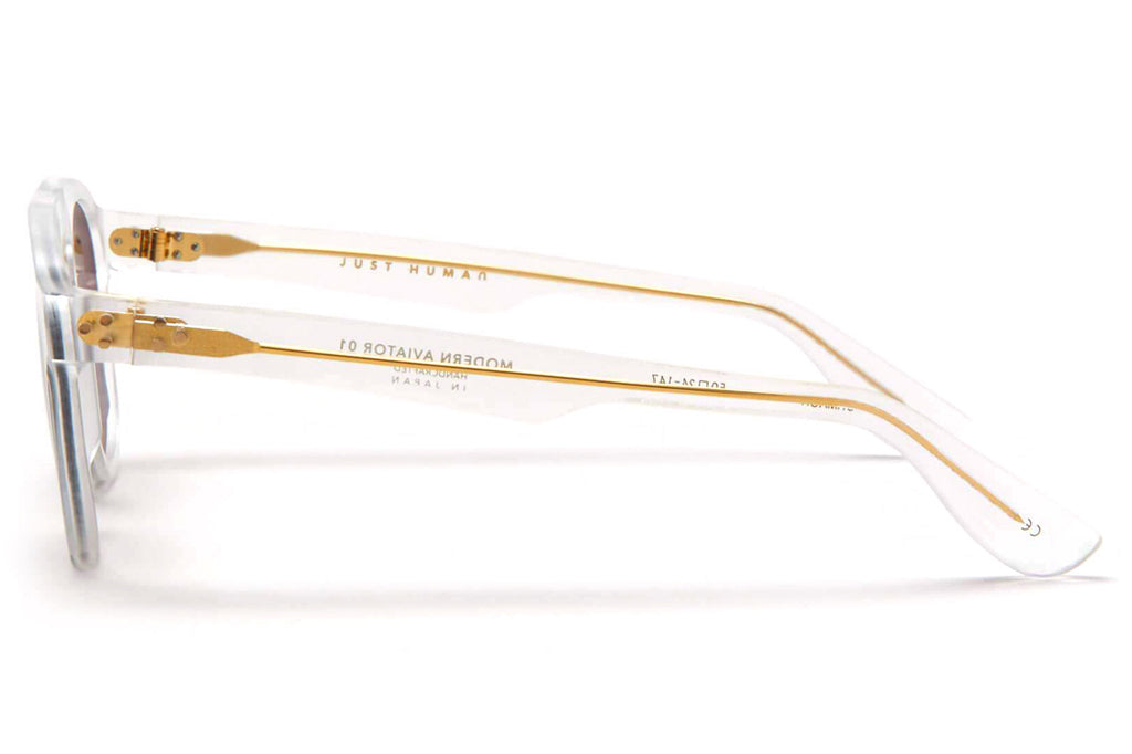 Just Human - Modern Aviator 01 Sunglasses Crystal