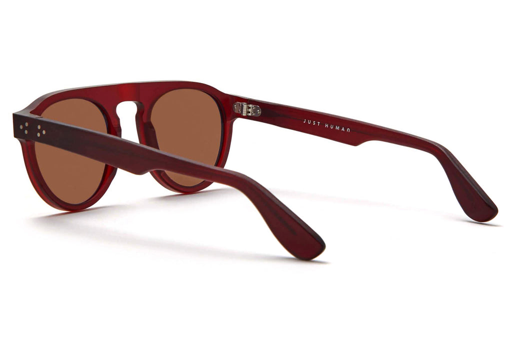 Just Human - Modern Aviator 01 Sunglasses Crimson Red