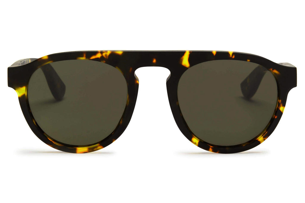 Just Human - Modern Aviator 01 Sunglasses Yellow Tortoise