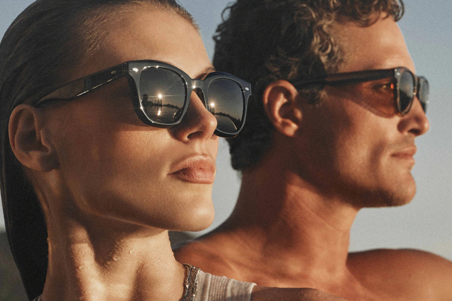 Oliver peoples top aviator glasses