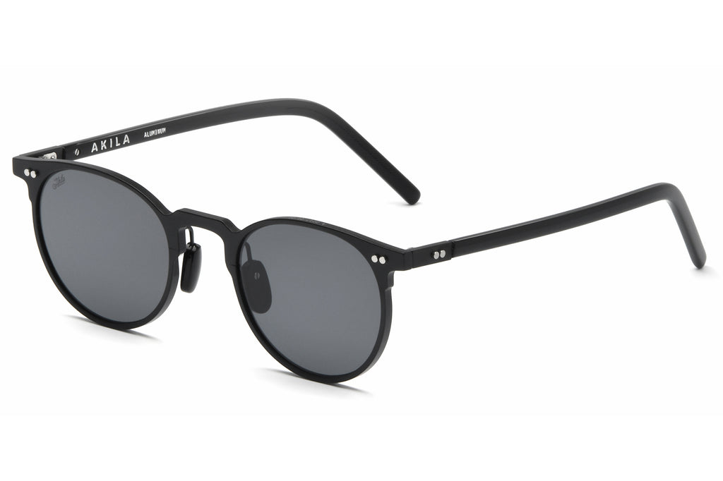 AKILA® Eyewear - Orchid Sunglasses Matte Black w/ Black Lenses