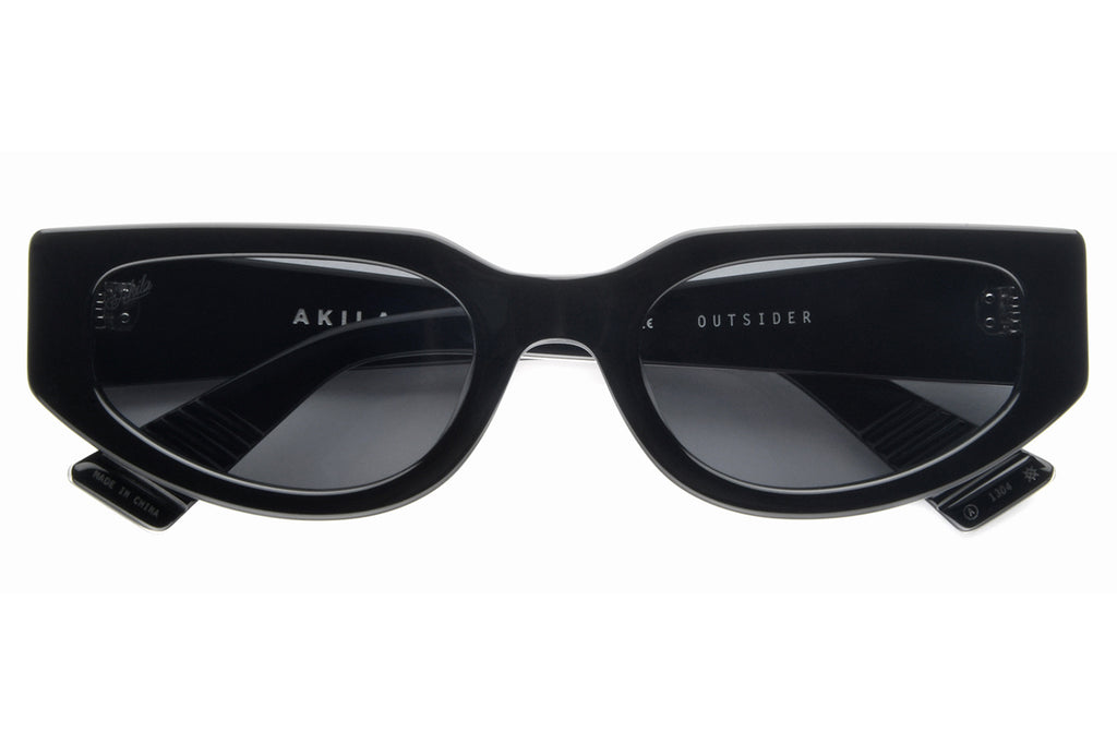 AKILA® Eyewear - Outsider Sunglasses Black w/ Black Lenses