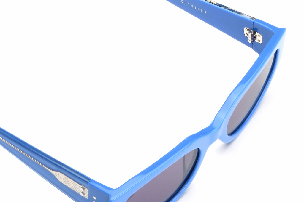 AKILA® Eyewear - Outsider Sunglasses Cornflower Blue w/ Purple Lenses