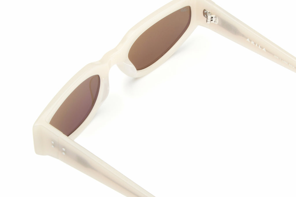 AKILA® Eyewear - Outsider Sunglasses Ivory w/ Brown Lenses