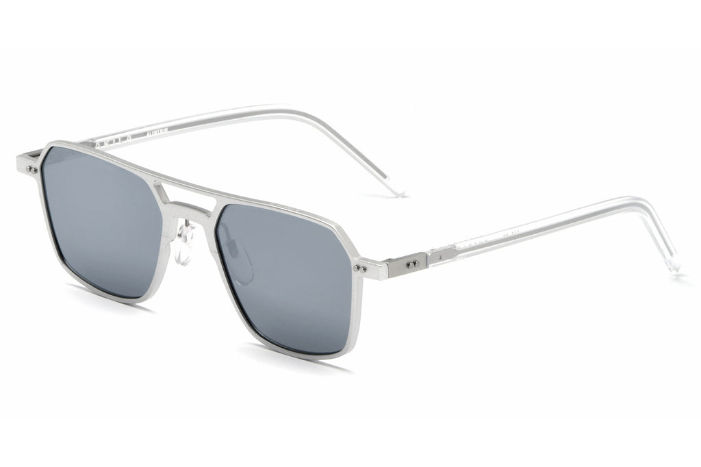 AKILA® Eyewear - Phantom Sunglasses Silver w/ Mirror Lenses